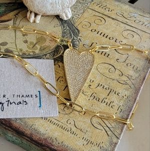 Jennifer Thames Heart ❤️  Necklace